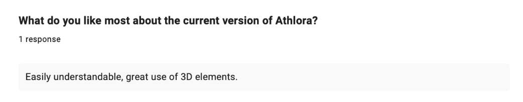 Stakeholder feedback response, 14:07:00